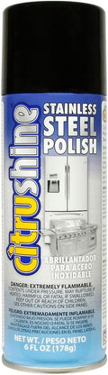 6 Oz Stainless Steel Polish - Cleans, Polishes, Preserves, and Protects All Stainless Steel Surfaces