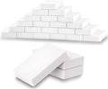 (50 Pack) Eraser Sponge SmilePowo Maigc Cleaning Sponge Eraser Melamine Sponges in Bulk Boat Eraser Multi Surface Scrubber Foam Cleaning Pads - Bathtub, Floor, Baseboard, Bathroom, Wall Cleaner