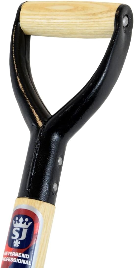 Spear & Jackson Neverbend Professional Digging Fork – Heavy-Duty Forged Carbon Steel Garden Fork for Tough Soil and Cultivation