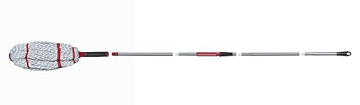 Rubbermaid Microfiber Twist Mop Kit with 2 Refills Kit Machine Washable Built-in Wringer Lightweight Safe for All Floor Types Deep Cleaning for Home/Bathroom/Garage/Office