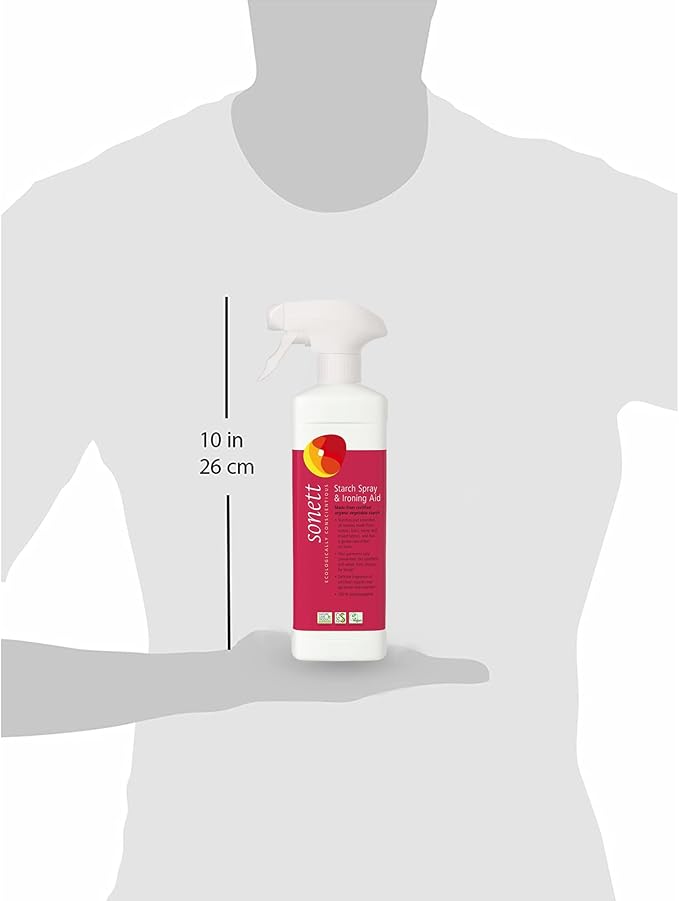 Sonett Organic Starch Spray and Ironing Aid 17 fl.oz (Pack of 6)