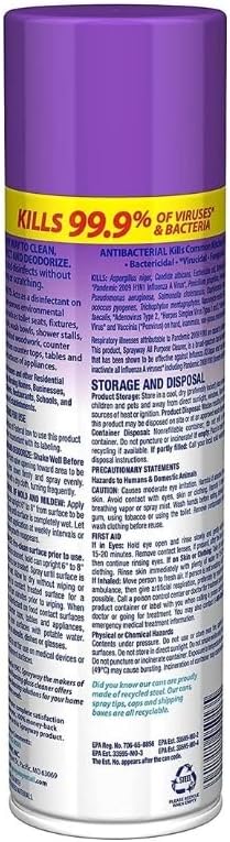 Sprayway Glass Cleaner Spray 19 oz Bundle with Microfiber Cloth – Window, Mirror & Shower Glass Cleaner for a Shine – Gift Set (2 Items)