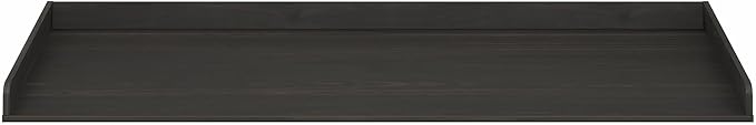 Furinno RAVEL Washer Dryer Countertop, Washer and Dryer Topper, with Edge Rails, Anti Slip Pads, 27.5 D x 54 W, for Laundry Room Organization and Storage, Espresso