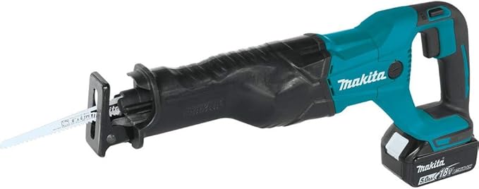 Makita XRJ04T 18V LXT Lithium-Ion Cordless Recipro Saw Kit (5.0Ah)