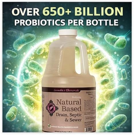 Drain, Septic & Sewer Natural Based Cleaner 1 Jug 64 oz.