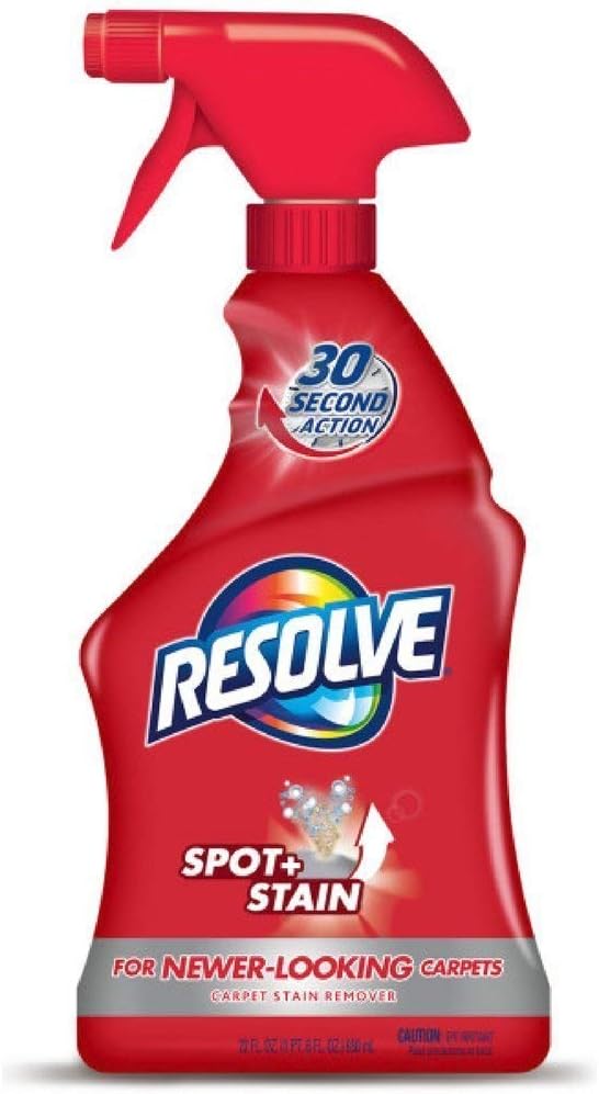Resolve Carpet Spot & Stain Remover, 22 fl oz Bottle, Carpet Cleaner (Pack of 12)