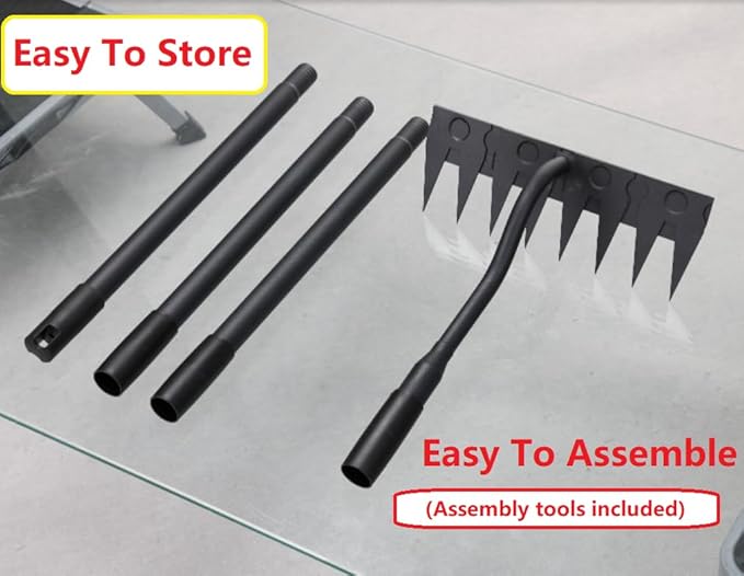 Manual Weeder Tool, 56" Weed Puller Tool with Sharp Blade, 11" Wide Heavy Duty Stand Weed Remover Gardening Hand Tool for Lawn, Yard, Patio and Backyard, Weeding Loosening Soil