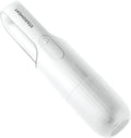 Starument Handheld Vacuum Cleaner - Cordless Vacuum Cleaner for Cleaning Dust, Dirt, Pet Hair Suction - Compact, Rechargeable & Wireless Device for Home, Office, Car - USB-C Cable (White)