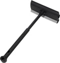 8.5" Window Squeegee for Home or Car, 2-in-1 Auto Window Cleaner with Sponge Car Windshield Squeegee for Gas Station, Shower, Glass & Outdoor