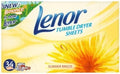 Lenor Tumble Dryer Summer Breeze Sheets - 2 x 34