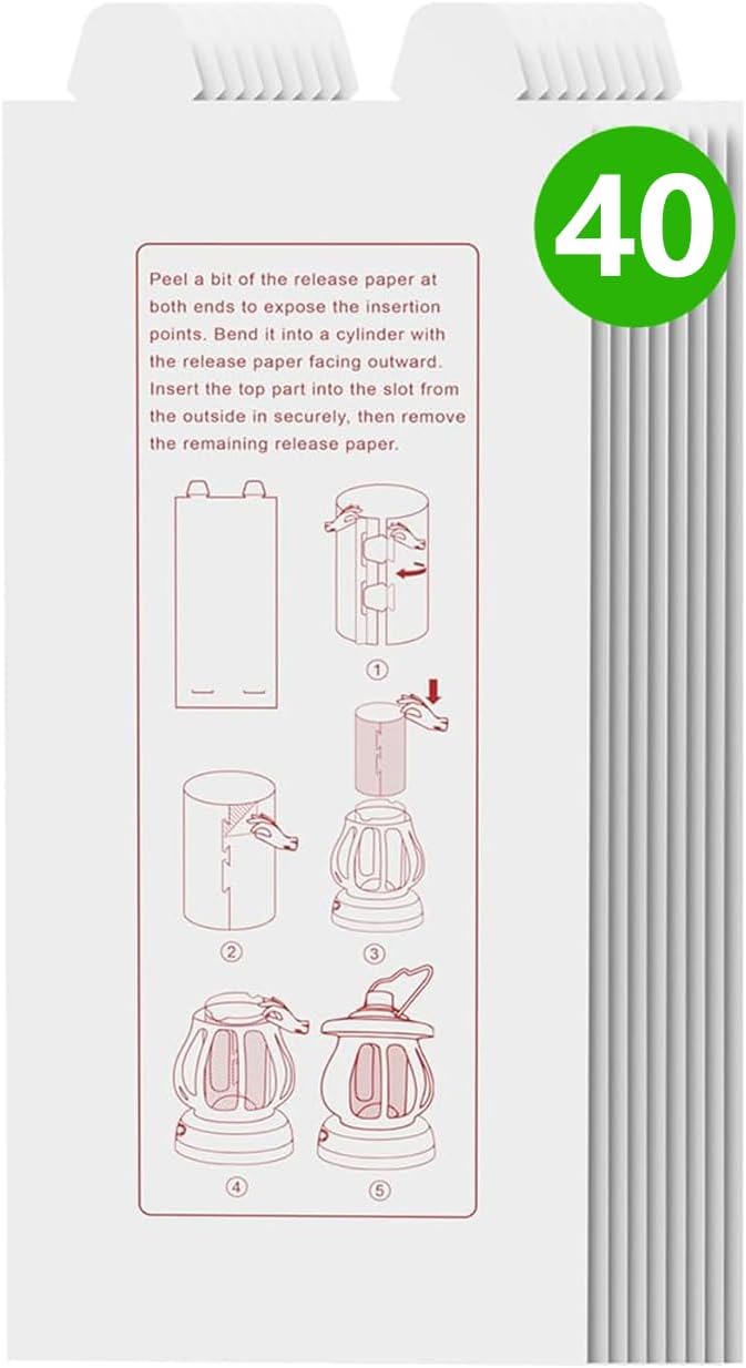 Flying Insect Trap, Fruit Fly Traps for Indoors & Outdoor Rechargeable, Quite Operation Fly Trap (Only 40 Refills)