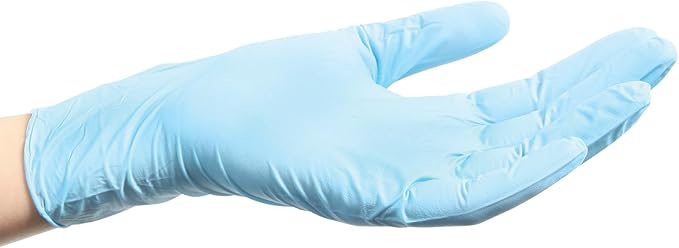 ForPro Disposable Nitrile Gloves, Chemical Resistant, Powder-Free, Latex-Free, Non-Sterile, Food Safe, 4 Mil