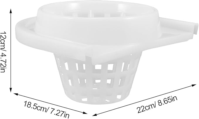 Hemoton Mop Bucket Basket Replacement 8.66 Inch Water Squeezing Drainage Basket for Round Mop Buckets Efficient Mopping Tool Accessory