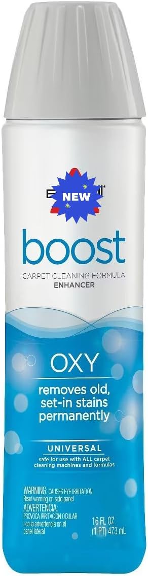 B'issel O.x.y B'oost Carpet Cleaning Formula Enhancer, Removes Set-In Stains, Safe for All Carpet Cleaners, 16 oz, 1 Pack