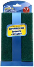 Light Duty Scouring Pads 30 count (3 pack) Non-Scratch reuseable