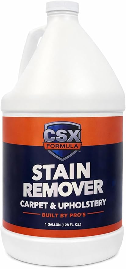 Stain Remover, Carpet Cleaner, 128 oz, Liquid, Citrus Fresh Scent, Biodegradable, Bleach Free