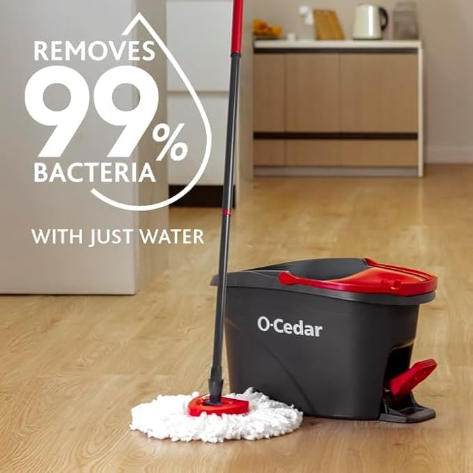 O-Cedar EasyWring Spin Mop Head Refill (Pack of 2)