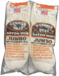 Jumbo Rayon Replacement Mop Head 2-Pack