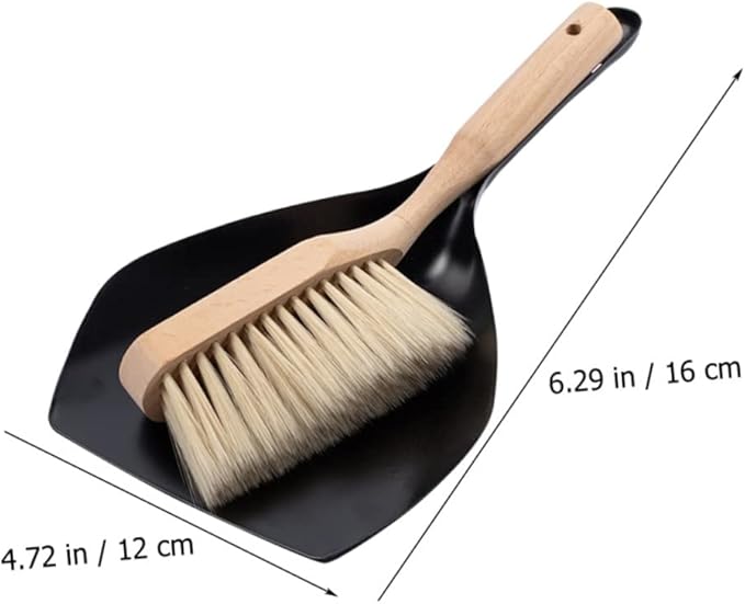 1set Portable Mini Dustpan and Brush Set Handheld Cleaning Tools for Broom and Dustpan for Sweeping Desk and Floor Dust Cleaning Kit