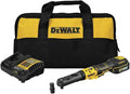 DEWALT 20V MAX XR Cordless Ratchet Set, 3/8" and 1/2" Sealed Head Ratchet, Battery and Charger Included (DCF510GE1)