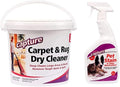Capture Carpet & Rug Dry Cleaner (4lb) Pet Stain & Odor Neutralizer (32 oz), Pet Stain Remover for Carpet, Rug, Couch, Car & Upholstery - Bundle