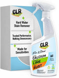 CLR Brands® Calcium, Lime & Rust Remover Free & Clear, No Dyes or Fragrances, Gentle Lime and Bathroom Descaler, Removes Hard Water Stains and Rust Deposits, 26 Oz Bottle (Pack of 1)