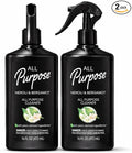 All Purpose Cleaner – Neroli & Bergamot Scent – 16 fl oz (472 mL) – Multi-Surface Household Cleaning Spray for Kitchen, Bathroom & Countertops – Fresh Citrus Botanical Formula (pack of 2)