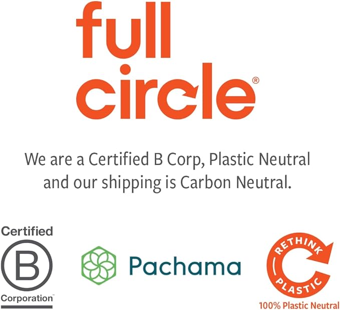 Full Circle Bubble Up Bamboo Dish Brush – Family Safe, Formaldehyde-Free – Ergonomic Palm Scrubber with Handle for Kitchen Cleaning, Dish Scrub Brush for Nonstick, Cast Iron & Sink, White