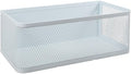 Picowe Magnetic Laundry Organizer, Large Magnet Basket for Laundry Room,16.5lb Capacity Magnetic Shelf for Washer /Dryer, Fridge & Small Spaces ( L, White)