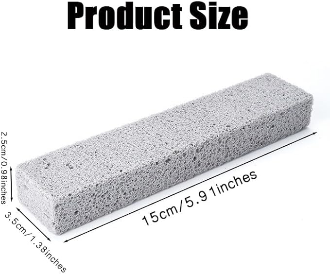 20 Pieces Pumice Stone for Toilet Bowl Cleaning, Pumice Scouring Pad, Stick Cleaner for Removing Toilet Bowl Ring, Bath, Household, Kitchen, Pool