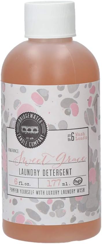 Bridgewater Candle 6oz Highly Scented Luxury Laundry Detergent-Sweet Grace