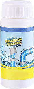 Sink & Drain Cleaner, Drain Cleaner Powder, 3.9 oz Bottle, Sewer Pipe Maintainer for Kitchen, Bathtub, Shower Drains (1Bottle)
