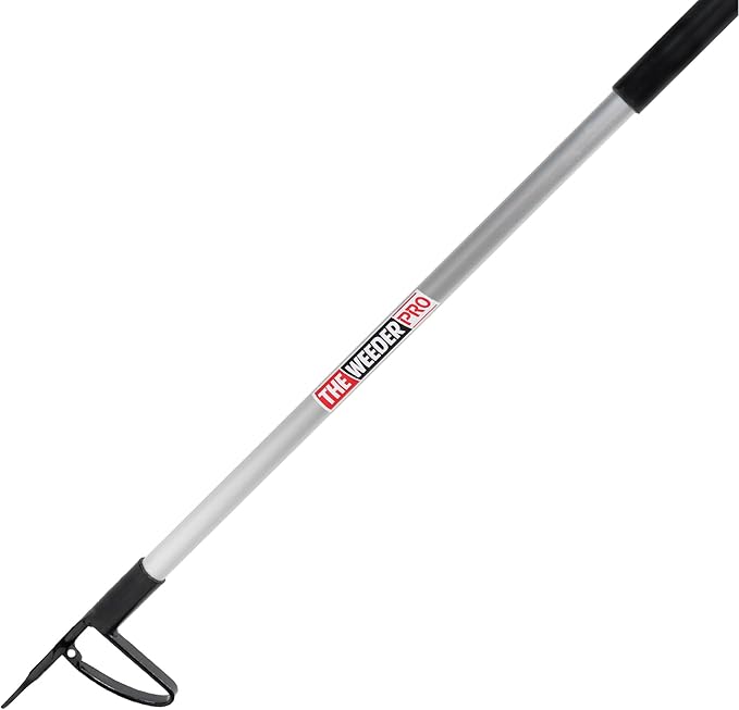 Farmhand WeederPro – 42.5" Stand-Up Weed Puller Tool for Deep Root Removal | No Bending or Kneeling | Heavy-Duty Manual Garden Weeder for Effortless Use