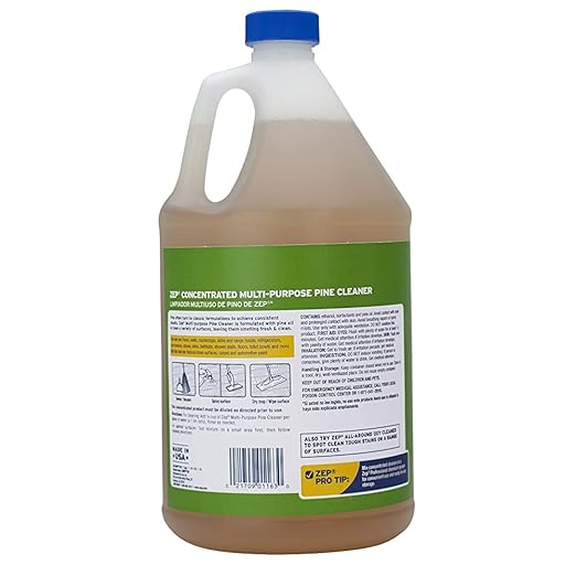 Zep Concentrated Multi-Purpose Pine Cleaner - 128 oz (Pack of 2) ZUMPP128 - Multi-Purpose Cleaner for Professional, Commercial and Household Use, From the Bathroom to Kitchens and Dining Rooms