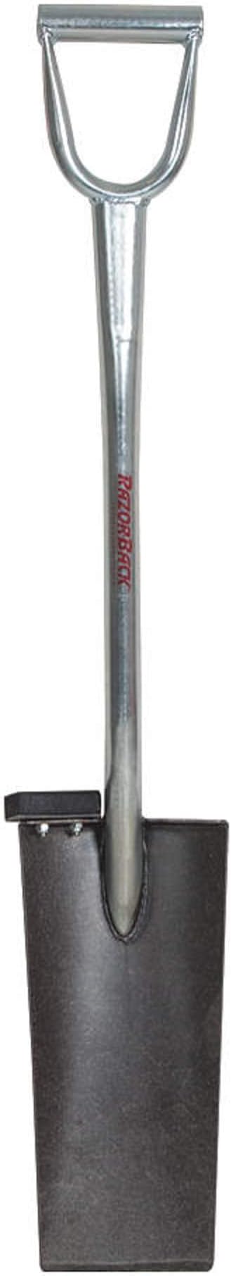 AMES 049206245174 2451700 True Temper Razorback Industrial All Steel Spade, 15-Inch, N/A