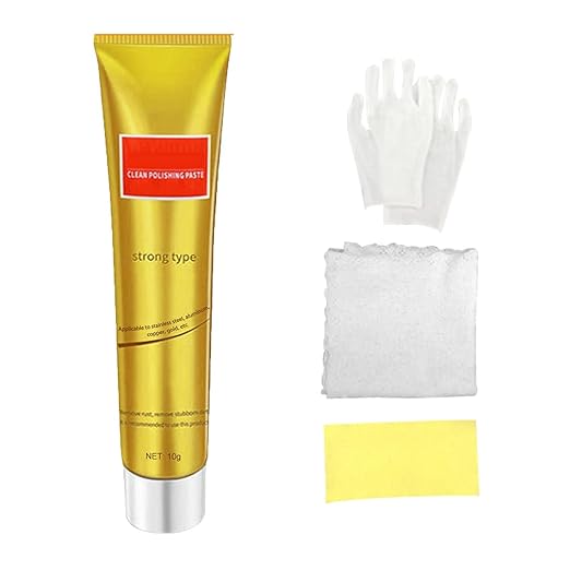 Instashine Metal Polish Cream, Ultimate Metal Polish Cream, All Metal Polish Cream, Instashine Metal Polish, Ultimate Metal Polishing Cream for Stainless Steel/Aluminum/Brass/Copper (1Pcs)