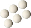 ZJchao 6 Pack Wool Dryer Balls for Laundry High Density Wool Drying Balls Reduce Static Cling Shorten Drying Time Reusable with Softener Alternative for Clothes Baby Delicates (4cm)