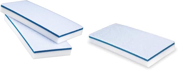 Magic Sponge Eraser Pad | Compatible with Most 16" Spray Mops, Libman & Reveal | Fit 16-18" Mops | 16.5" Magic Sponge Eraser | 3 Pack