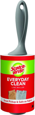 Scotch-Brite Everyday Clean Lint Roller, 95 Sheets, Multi-Purpose Pet Hair, Fuzz, and Lint Remover for Clothes, Furniture, Vehicle Upholstery, and More