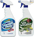 Sparkle Plenty Chandelier Cleaner Drip Dry Spray No Wipe Bundle - Silk Plant Cleaner Spray No Wipe - Dust Cleaning Supplies for Fake Plant, Artificial Flower, Shower Glass or Window Screen (32 oz)