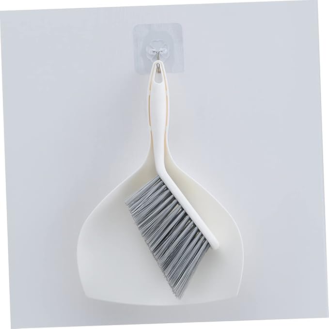 2sets Mini Broom and Dustpan Compact Household Cleaning Tools for Easy Pet Hair and Desktop Dust Removal Cleaning Accessory