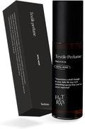 hetras Textile Perfume | Hotel Wood - Luxurious Forest Scent | Long-Lasting Subtle Fragrance Wrinkle Release Spray | Travel-Size Linen Freshener | Made with Natural Essential Oils, 2.7 fl. oz.