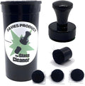 The Glass Cleaner Magnetic Kit | Mini/Small, 9.5 mm Size | For Water Pipes, Vases, Windows, Aquariums and Small & Unique Sizes | Cleans Hard to Reach Stain | Magnet Glass Cleaner | Free Scrubber Pads