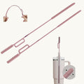 2-in-1 Dual-Head Straw Brush, Silicone Cleaning Brush for Straws & Lid Gaps, Long Flexible for Tumblers & Bottles, Non-Slip Handle, No-Scratch, 2 Pack (6mm & 9mm), Durable & Reusable (Blush Pink)