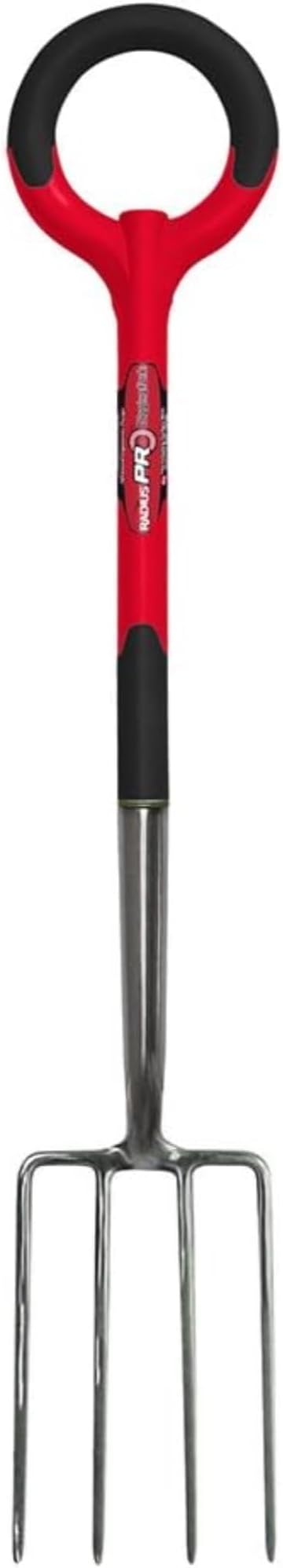 Radius Garden 20811 PRO Garden Stainless Steel Floral Shovel, Red