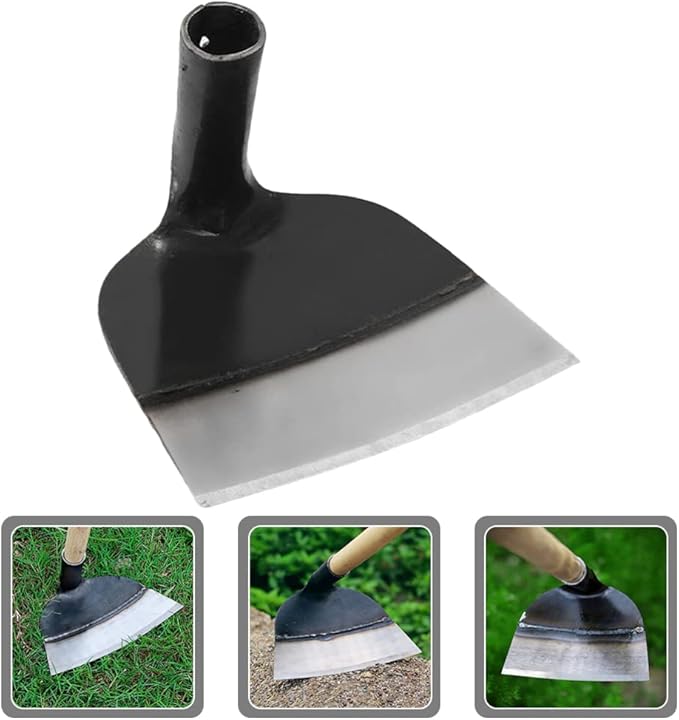 Yardwe Garden Hoe Head, Hand Hoe Heads Replacement Agriculture Digging Hoe Gardening Hoe Tool for Weeding Planting Loosen