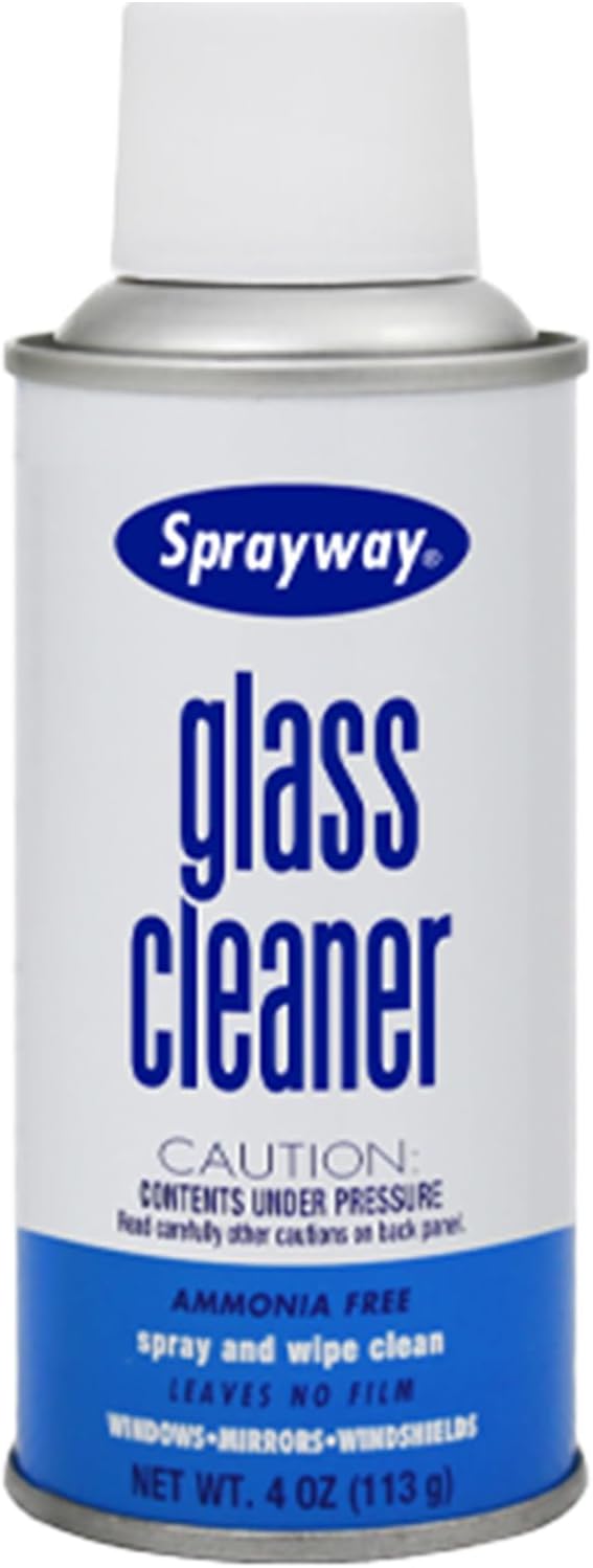 Sprayway Glass Cleaner 4OZ (1 Pack)