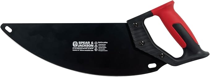 Spear & Jackson Insulation Saw, Predator Range 14" Carbon Steel Blade for Clean, Airborne-Particle Reducing Cuts in Foam and Fiberglass Insulation