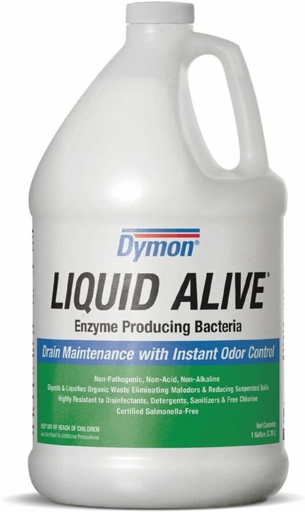 ITW DYMON 23301 Liquid Drain Maintainer,Size 1 gal.,PK 4