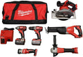 Milwaukee M18 Cordless LITHIUM-ION 6-Tool Combo Kit (2696-26)